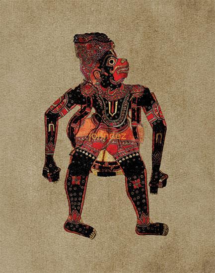 Tollubommalu - Andhra Leather Puppet
