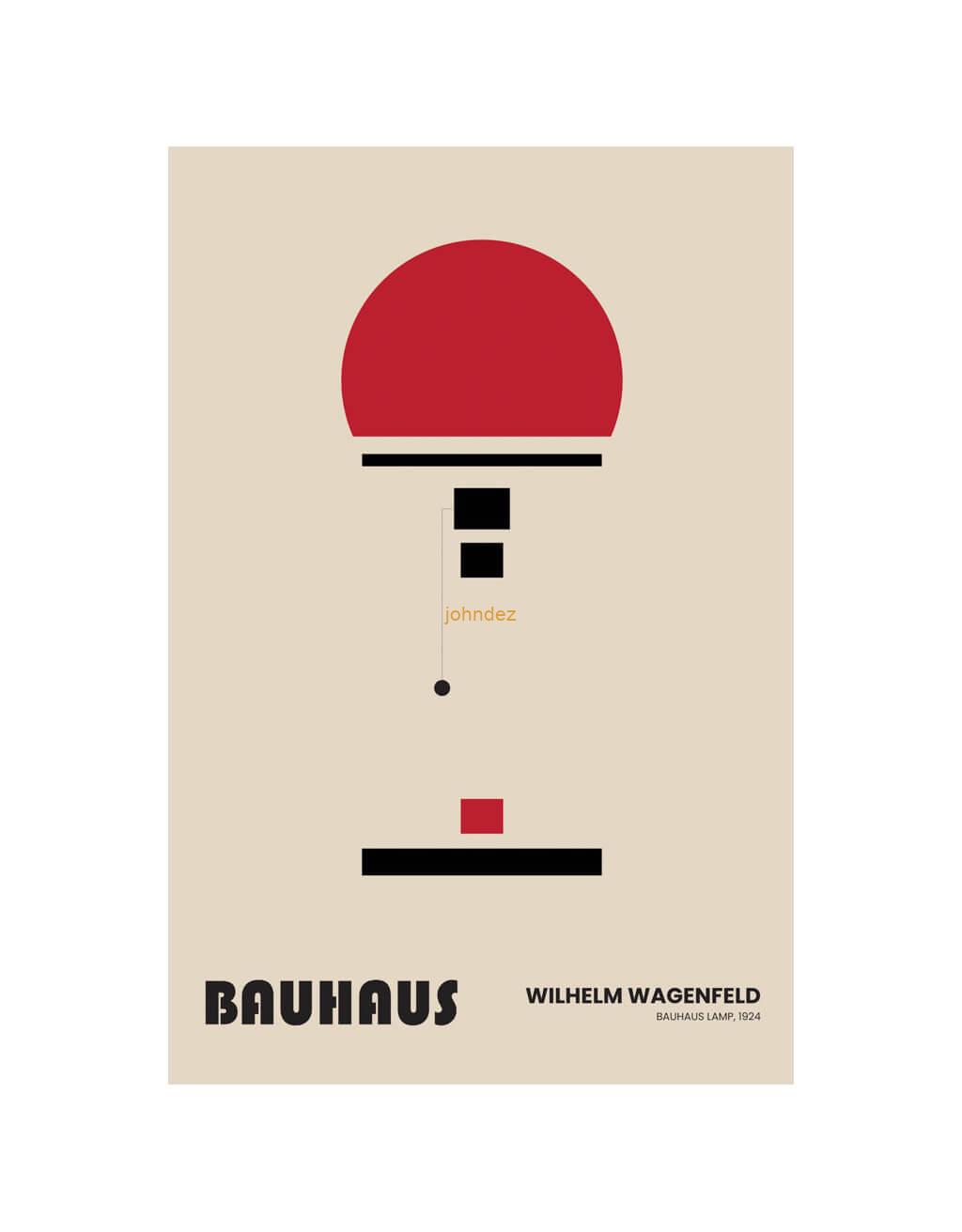 Wilhelm Wagenfeld - Bauhaus Lamp