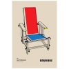 Gerrit Rietveld- Red and Blue Chair