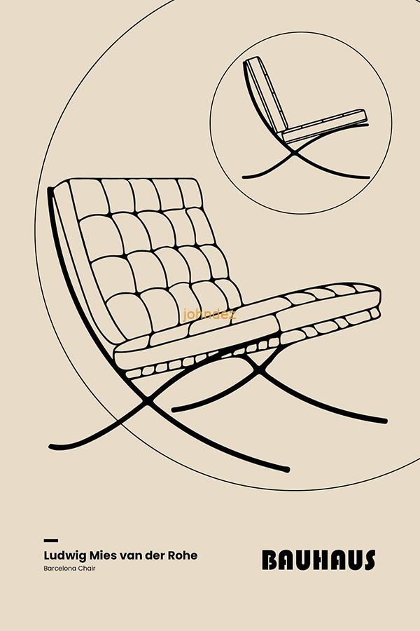 Ludwig Mies van der Rohe's Barcelona Chair