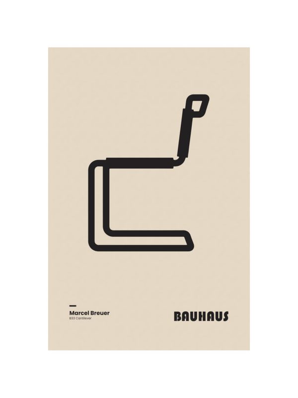 Marcel Breuer - B33 Cantilever Chair