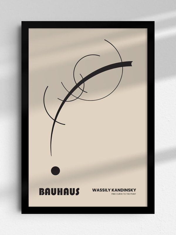 Wassily Kandinsky - Inspired by Free Curve to the Point